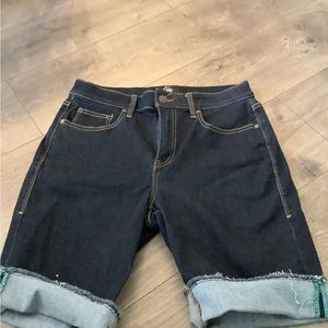 Lula Roe denim Bermuda shorts